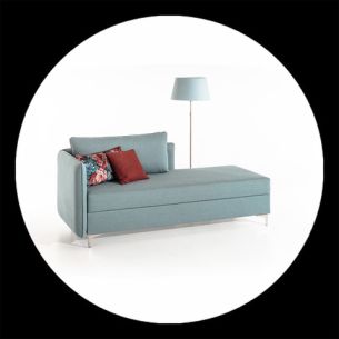 Sofa mit verschiedenen Funktionen